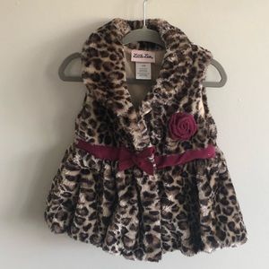 Animal Print Toddler Vest